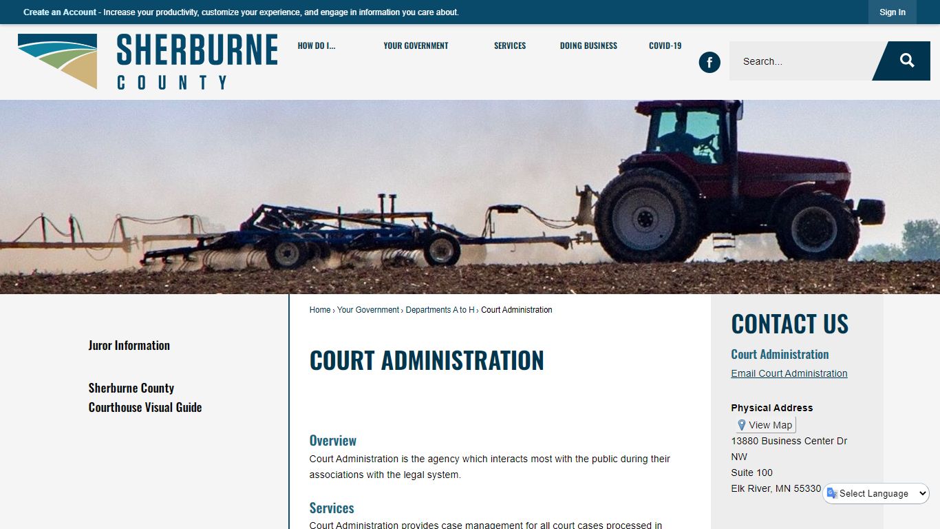 Court Administration | Sherburne County, MN