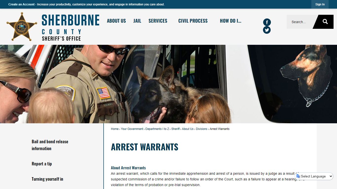 Arrest Warrants | Sherburne County, MN